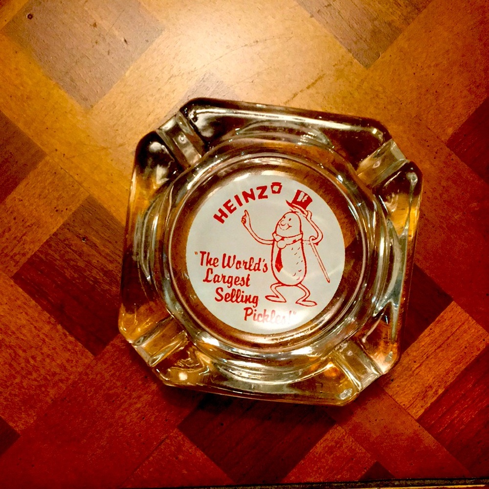 Rare 1950s vintage Heinz ash tray
